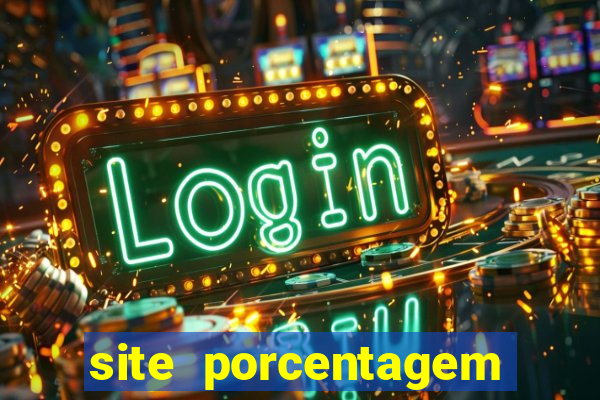 site porcentagem slots pg